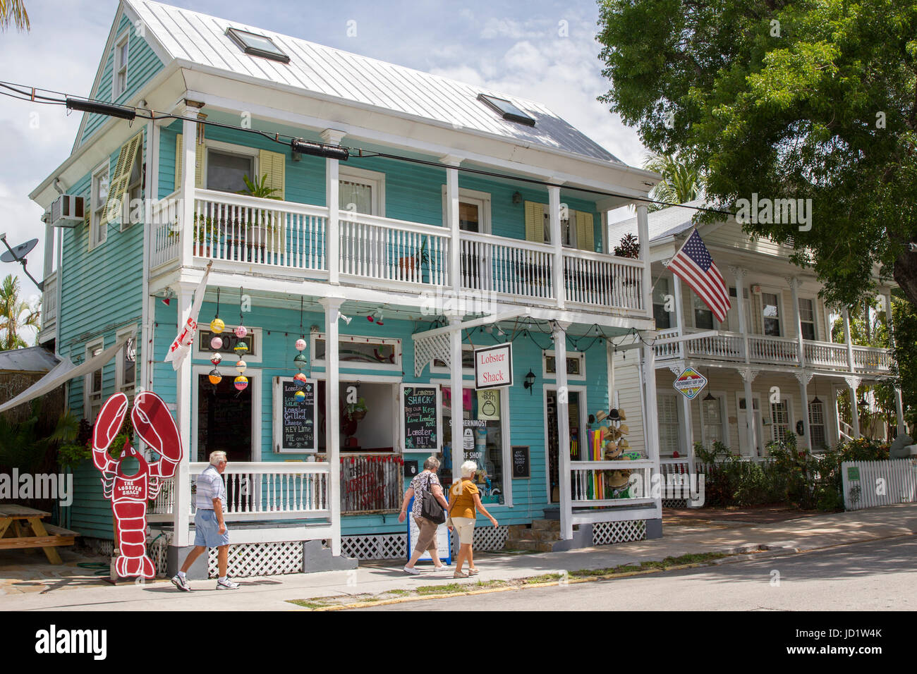 Living in Key West Stock Photo Alamy