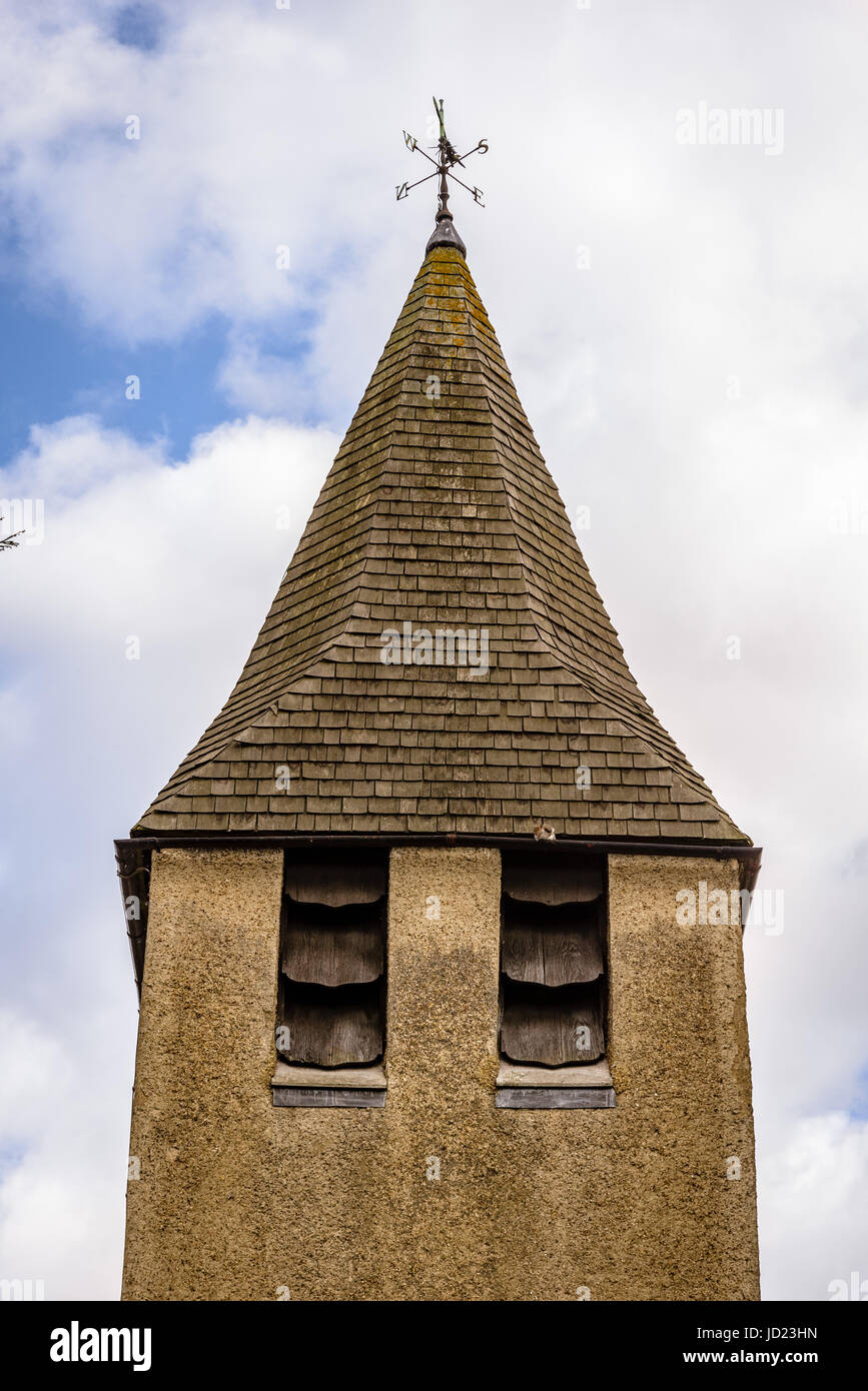 St Michael & All Angels Church, Church Hill, Wilmington, Kent, England Stock Photo