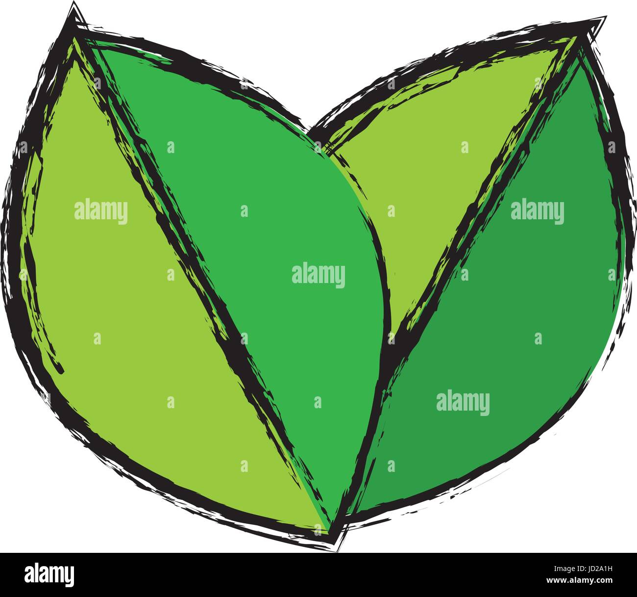 leaves icon image Stock Vector Image & Art - Alamy