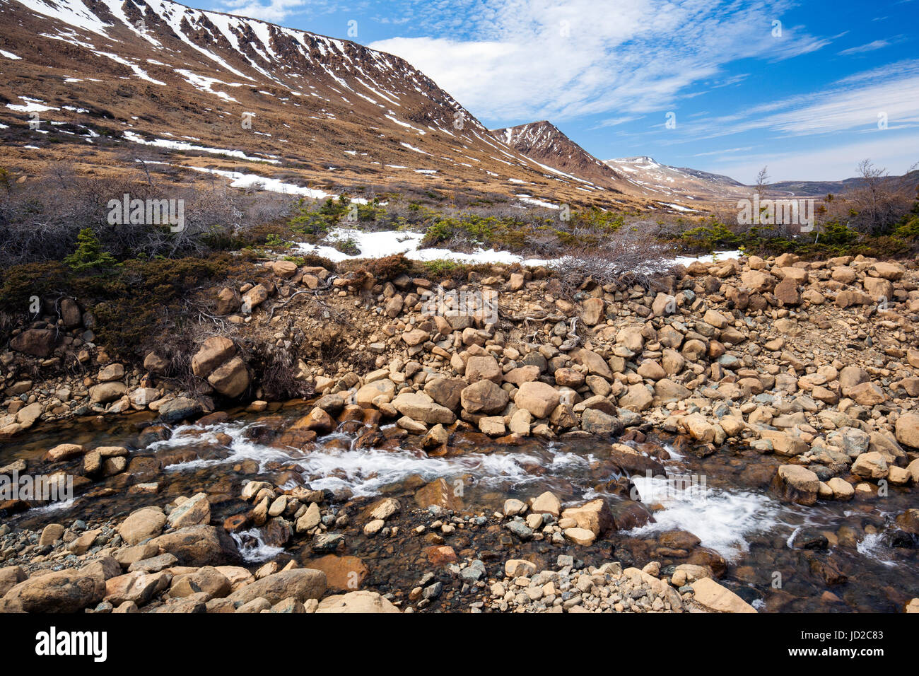 Tablelands, Gros Morne National Park, near Woody Point, Newfoundland, Canada Stock Photo Alamy