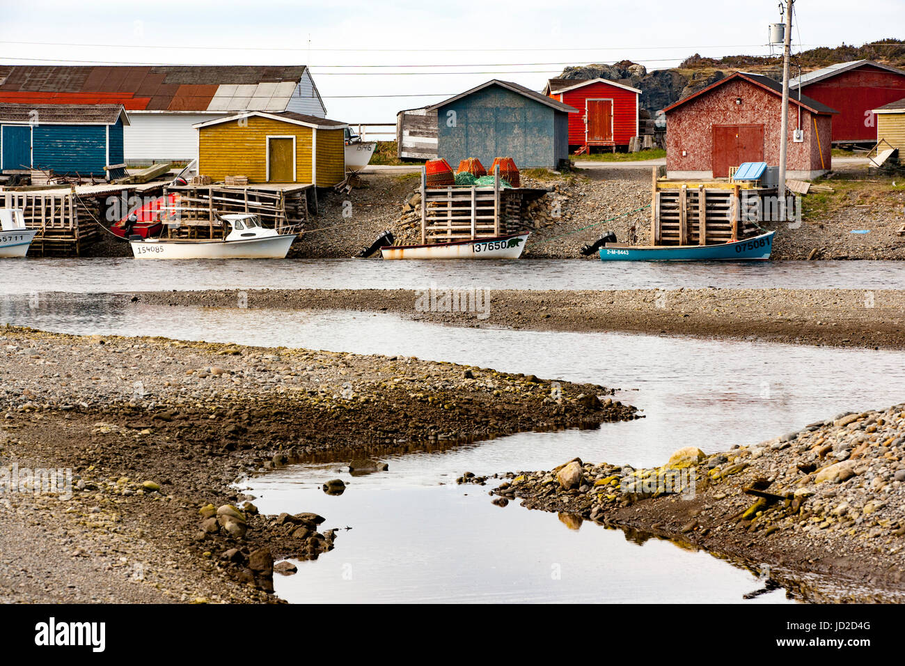 Newfoundland fishing village hi-res stock photography and images - Alamy