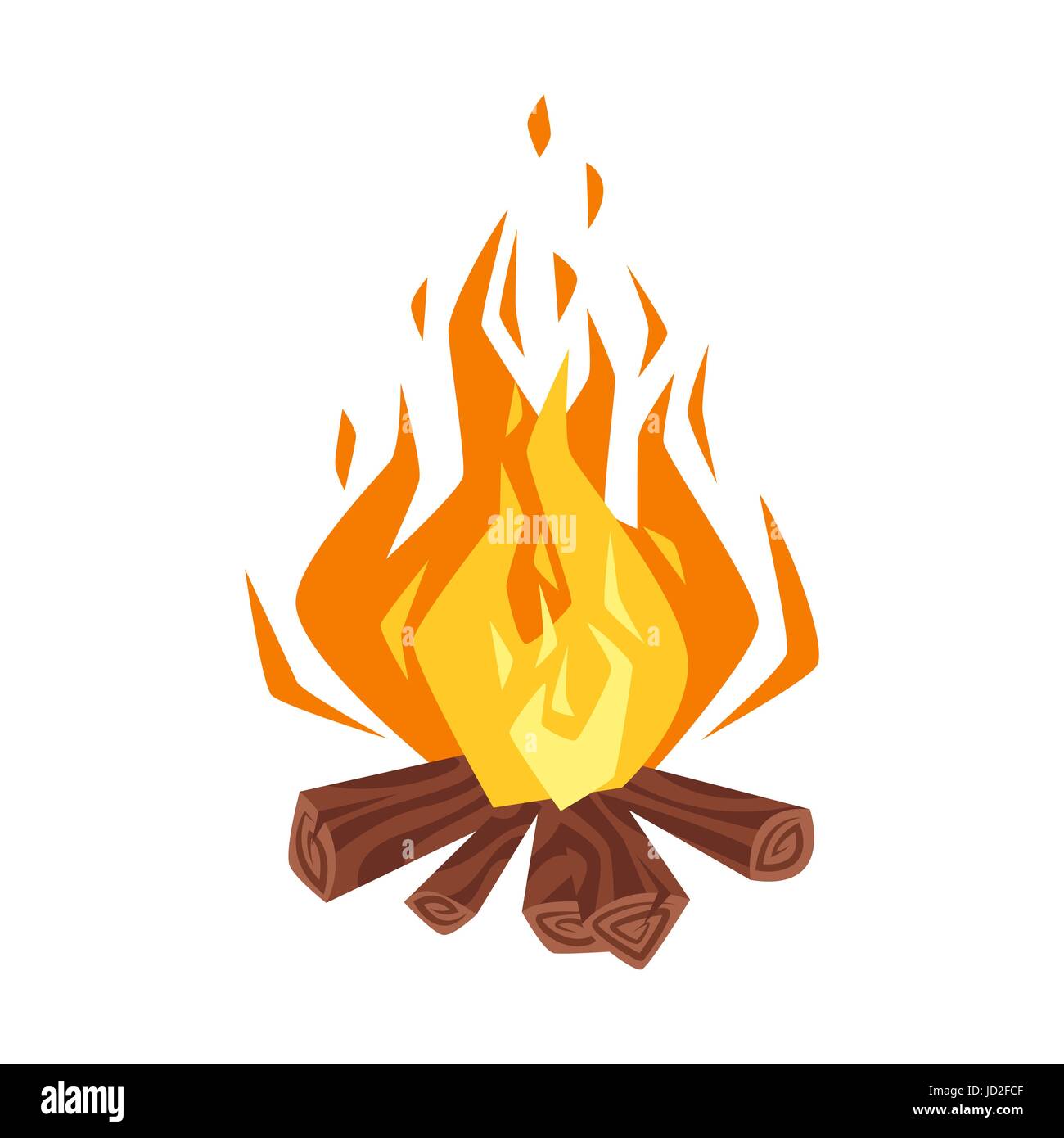 Bonfire Isolated Vector Vectors Hi Res Stock Photography And Images Alamy