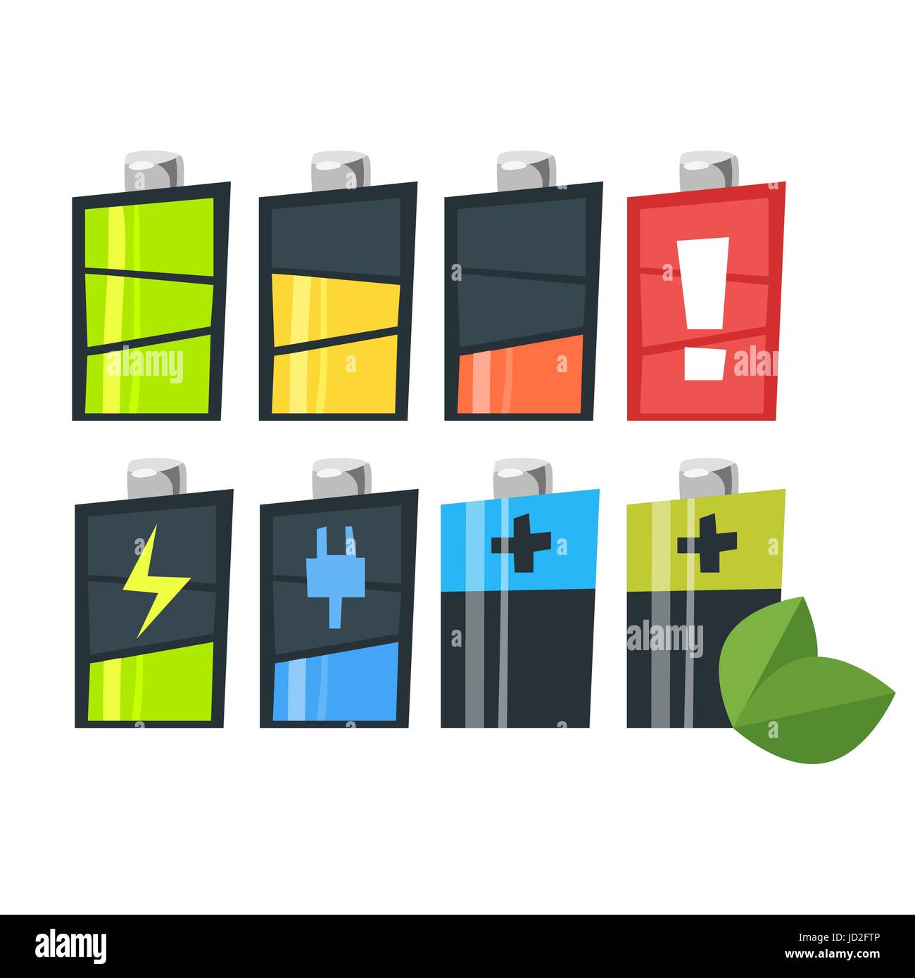 Cartoon batteries hi-res stock photography and images - Alamy