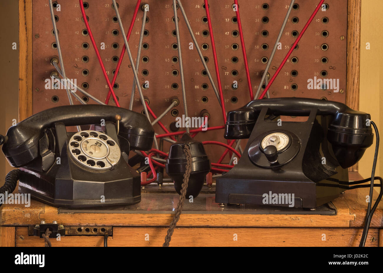 Old telephone exchange cable hires stock photography and images Alamy