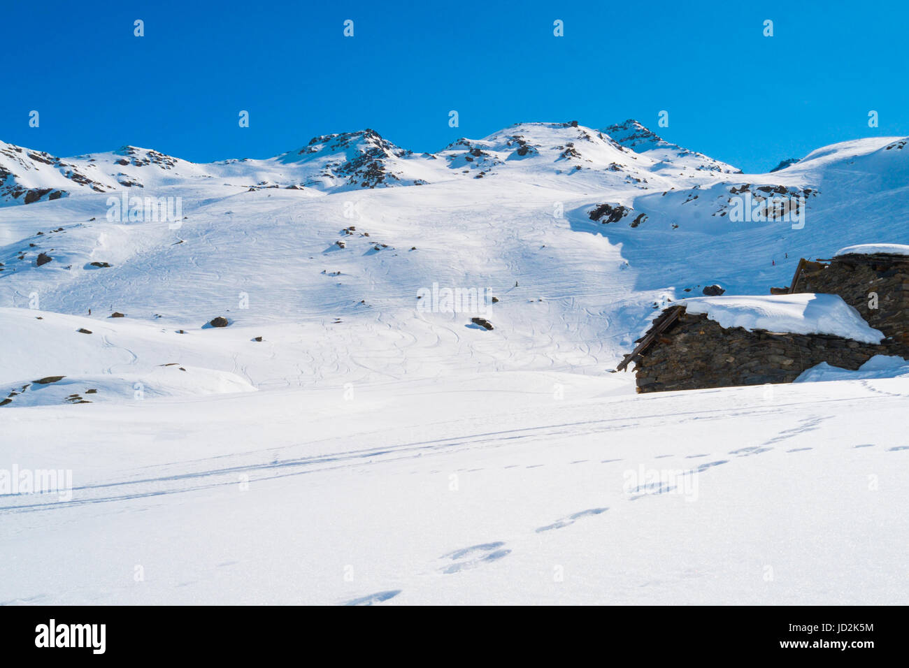 Landscape of Alps mountains in winter close to Lac du Lou, Val Thorens, France Stock Photo Alamy Landscape of Alps mountains in winter close to Lac du Lou, Val Thorens, France Stock Photo Alamy