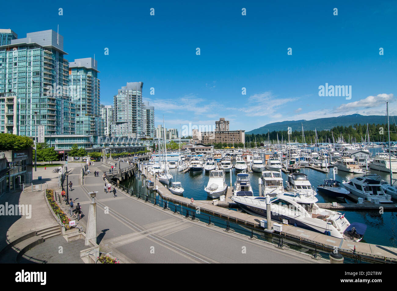 City Of Vancouver BC Canada Stock Photo