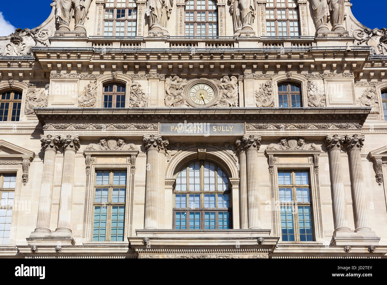Louvre museum, Paris, Ile-de-france, France Stock Photo - Alamy