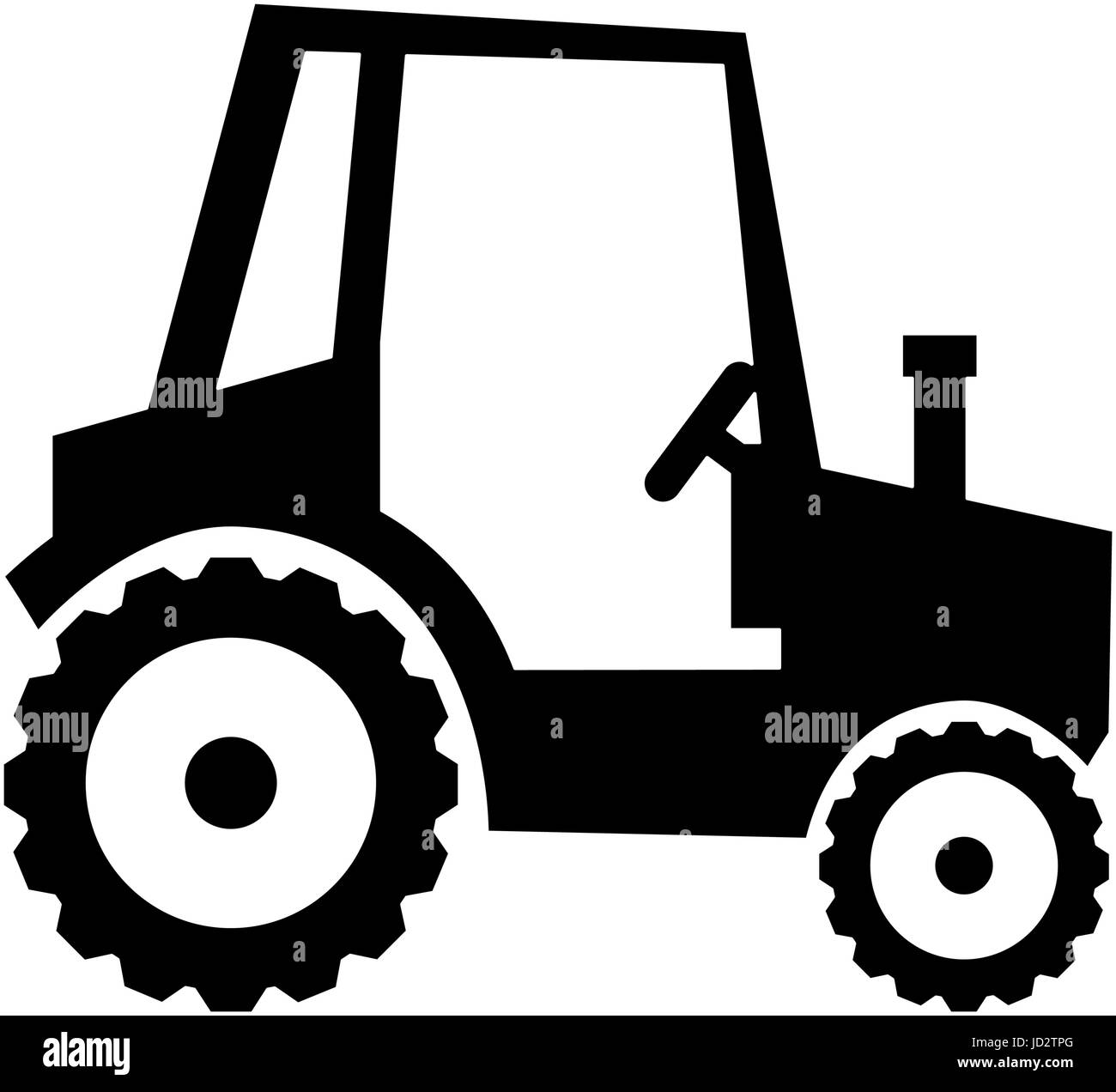 Farm tractor vehicle Stock Vector Image & Art - Alamy