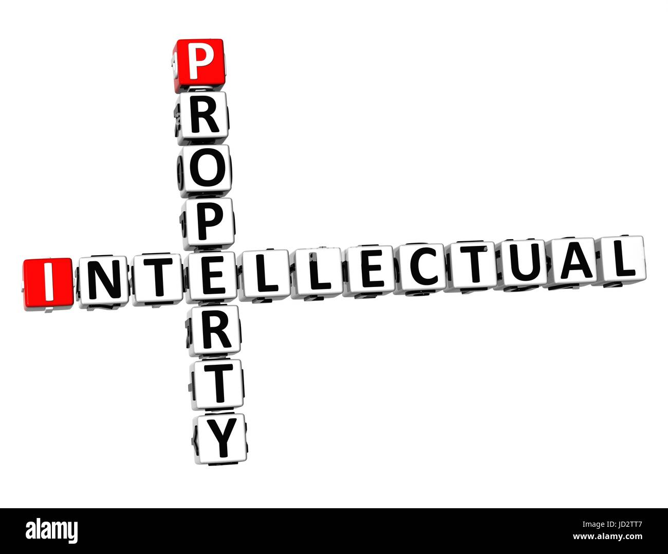 3D Crossword Intellectual Property on white background Stock Photo Alamy 3D Crossword Intellectual Property on white background Stock Photo Alamy