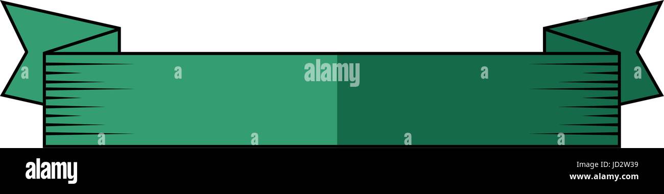 Ribbon banner isolated Stock Vector Image & Art - Alamy