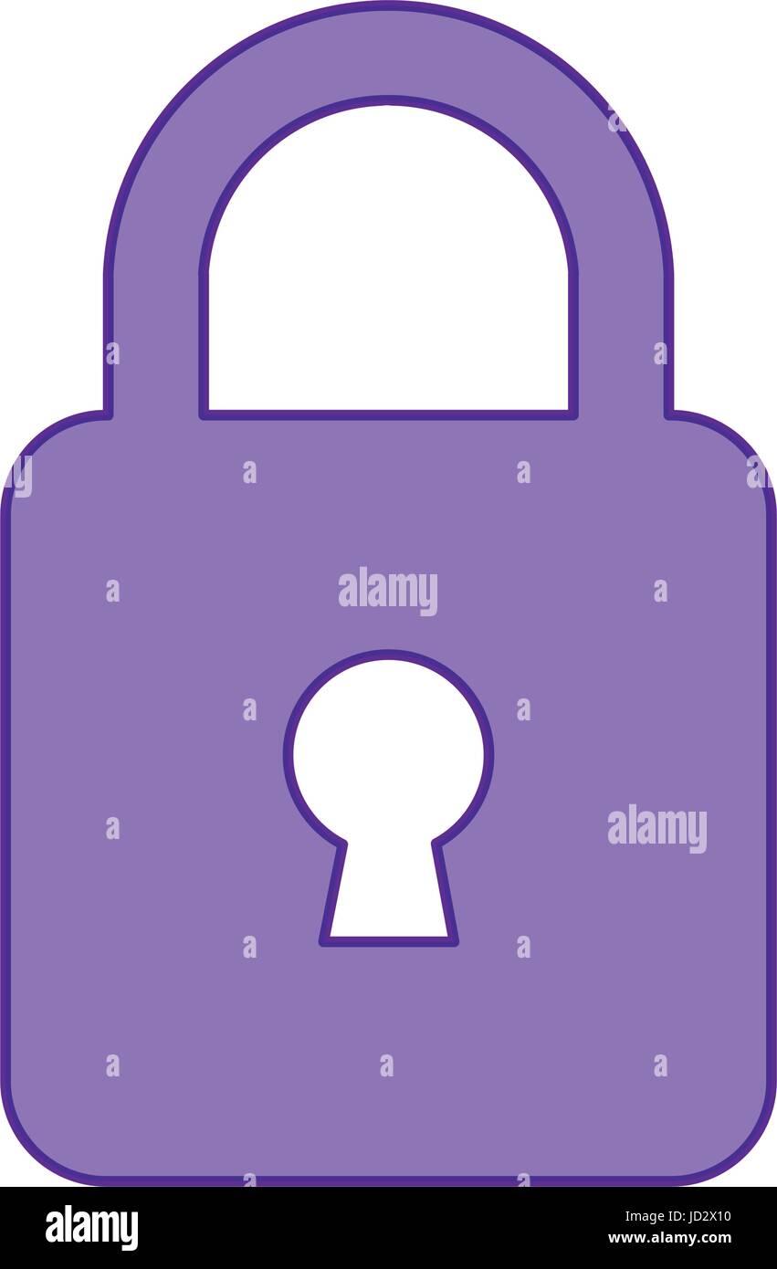Padlock security symbol Stock Vector Image & Art - Alamy