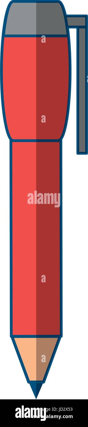 Office pen isolated Stock Vector Image & Art - Alamy