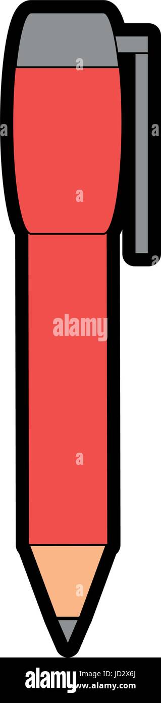 Office pen isolated Stock Vector Image & Art - Alamy