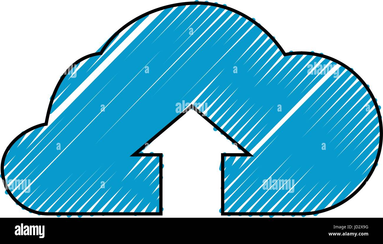 Cloud computing upload Stock Vector Image & Art - Alamy