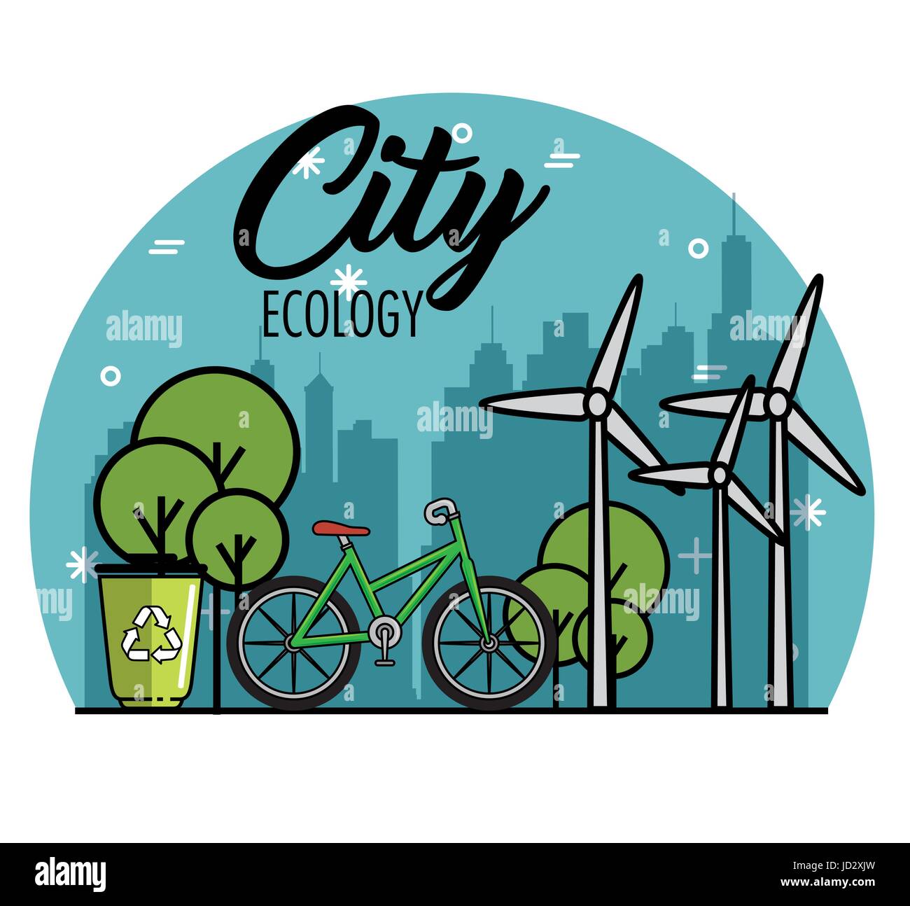 Eco friendly city design Stock Vector Image & Art - Alamy