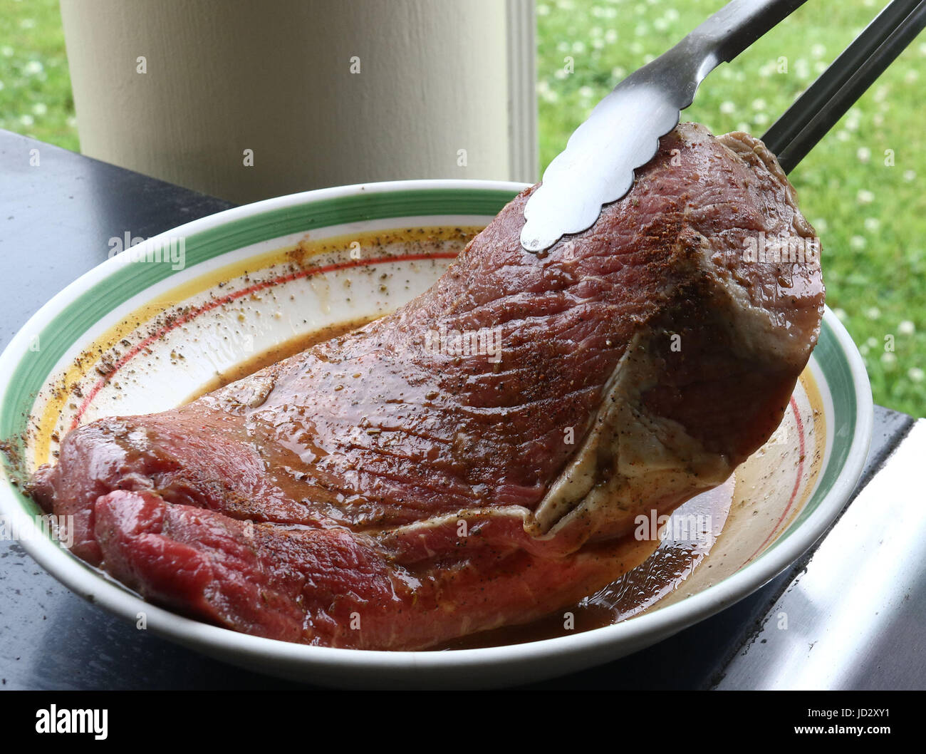 Raw london broil hi-res stock photography and images - Alamy