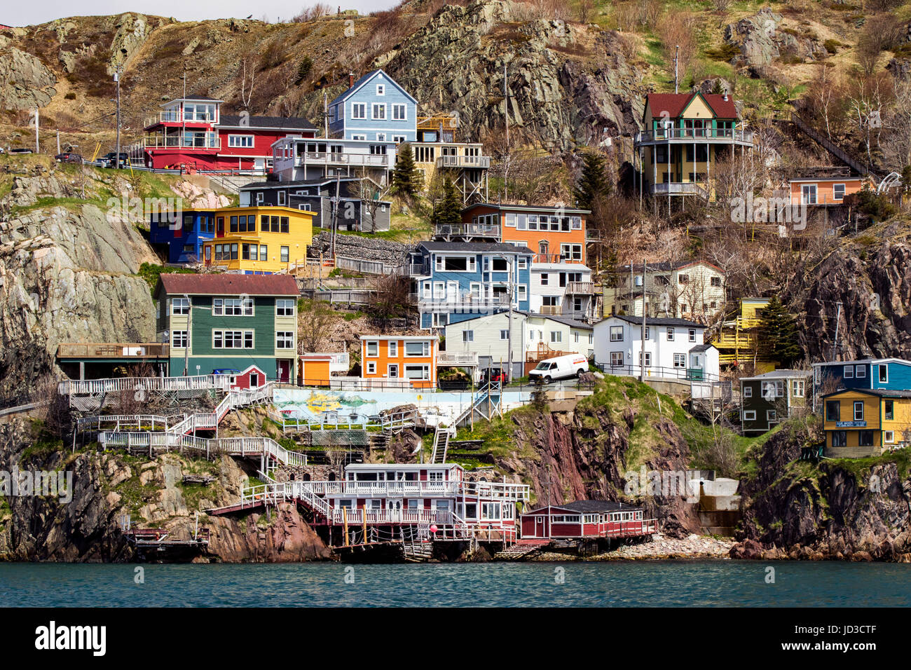 St. John's, Avalon Peninsula, Newfoundland, Canada Stock Photo