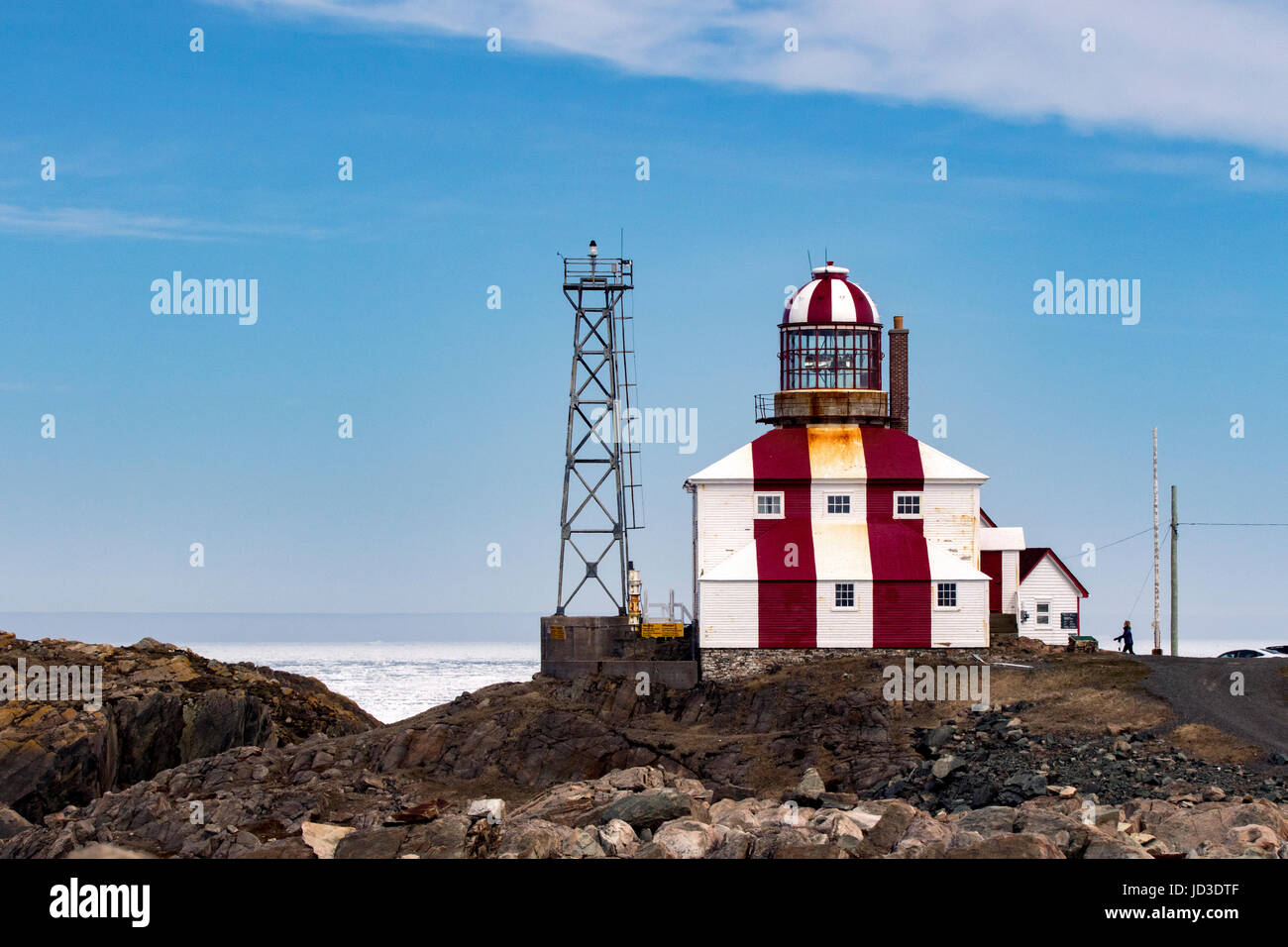 Cape Bonavista Lighthouse Cape Bonavista, Newfoundland, Canada Stock