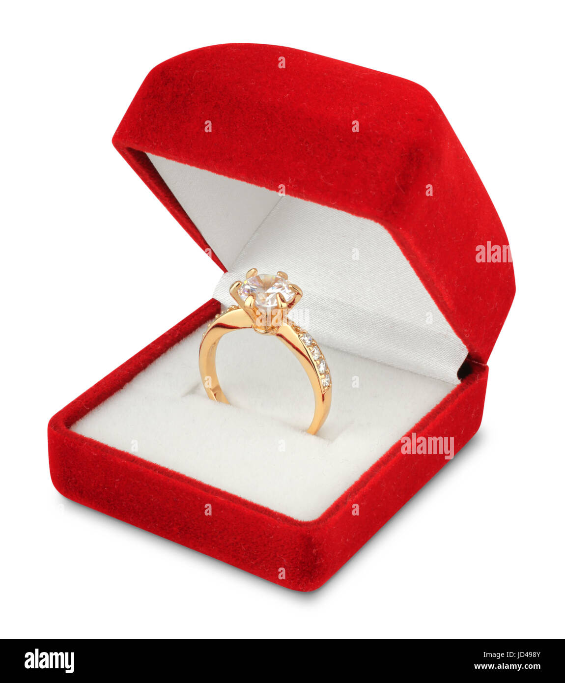Cream Oval Jewelry Box - Single Ring – Ready-Made