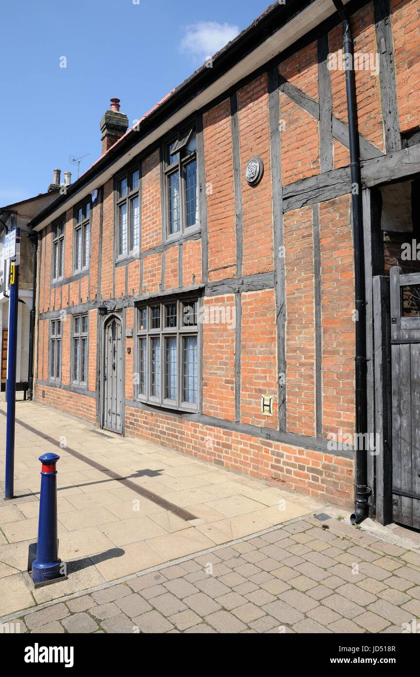 Tudor House. Shefford, Bedfordshire Stock Photo Alamy