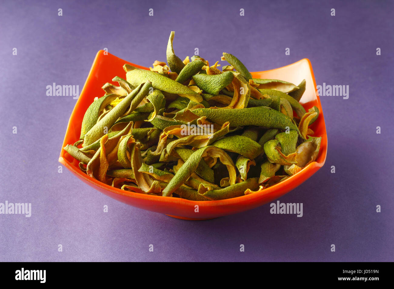 Dried Mango slices for Pickle in a bowl Stock Photo Alamy