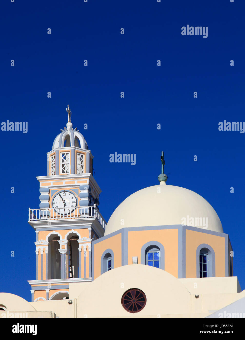 St john the baptist cathedral santorini hi-res stock photography and ...