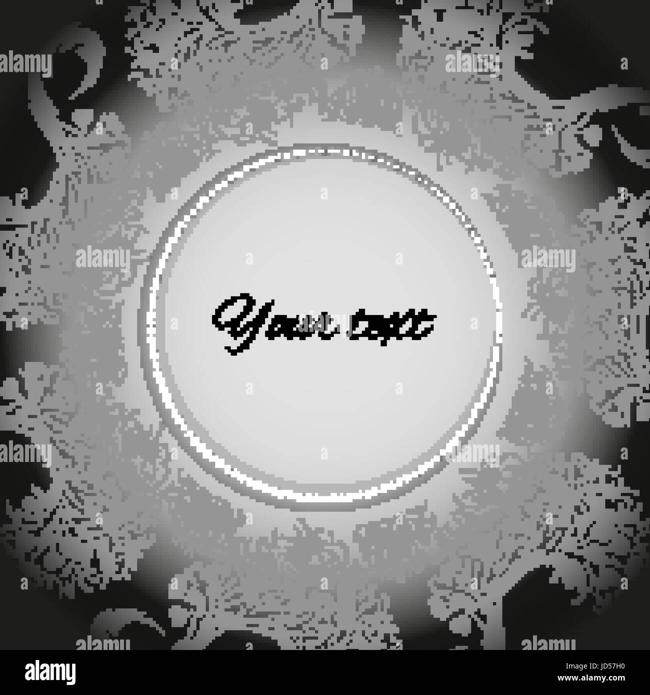 Template for greeting cards in - Template For Greeting Cards In Black And White JD57H0 