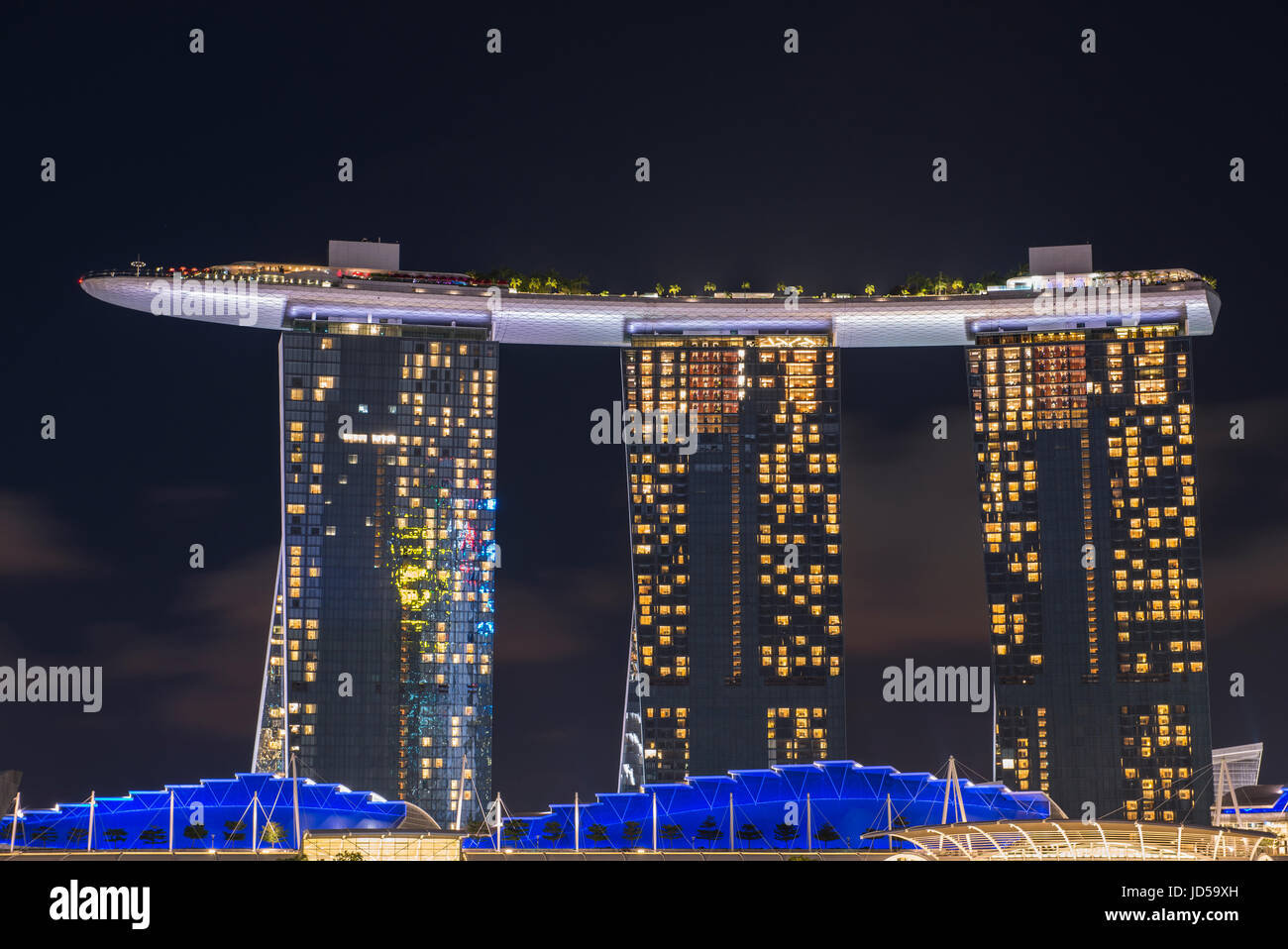 Singapore marina bay sands room hi-res stock photography and images - Alamy