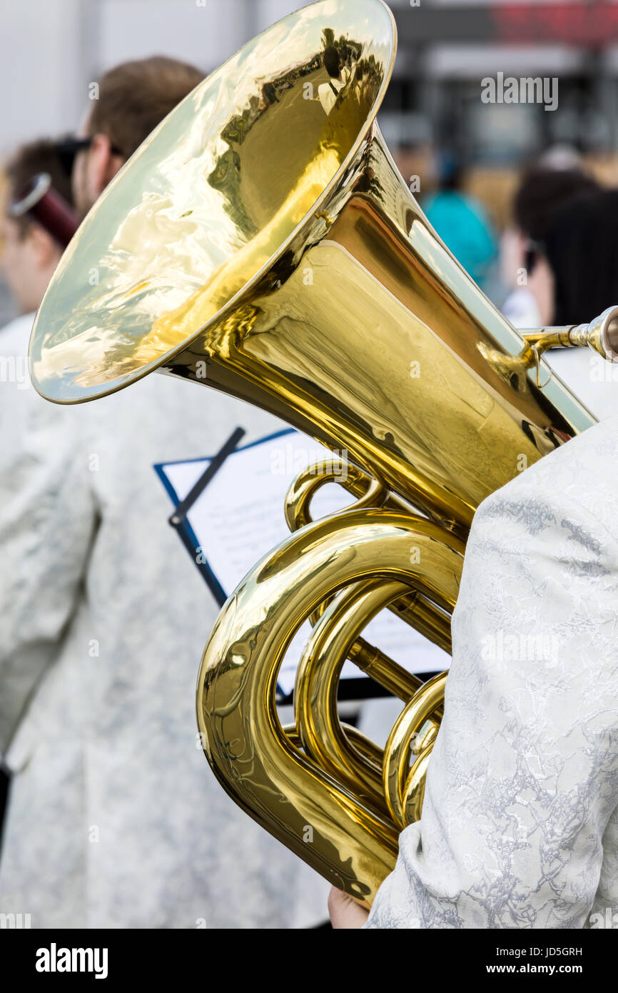 Tuba player orchestra hires stock photography and images Alamy