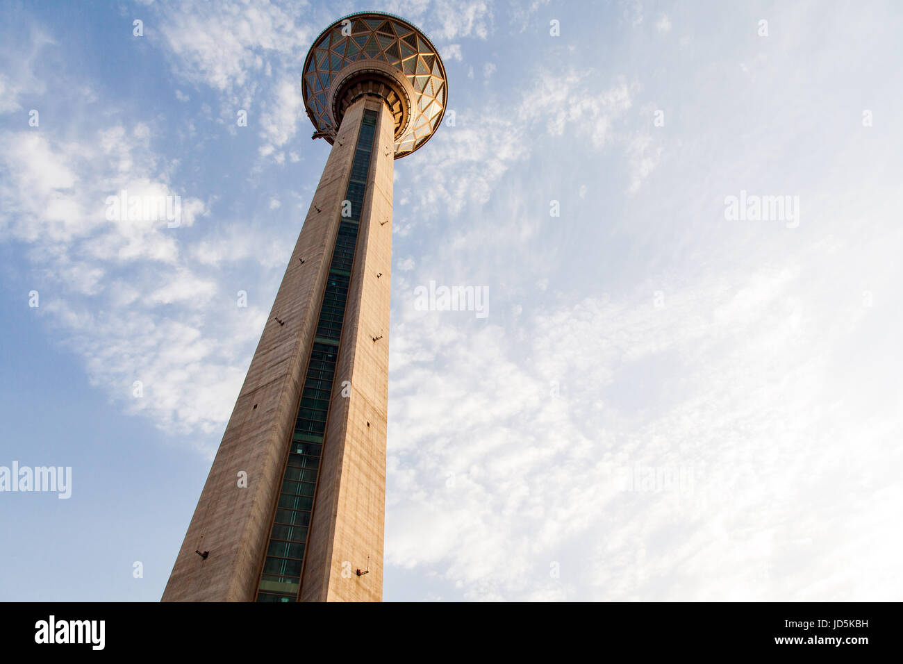 Milad tower in Tehran capital of Iran. the sixth tallest tower and the