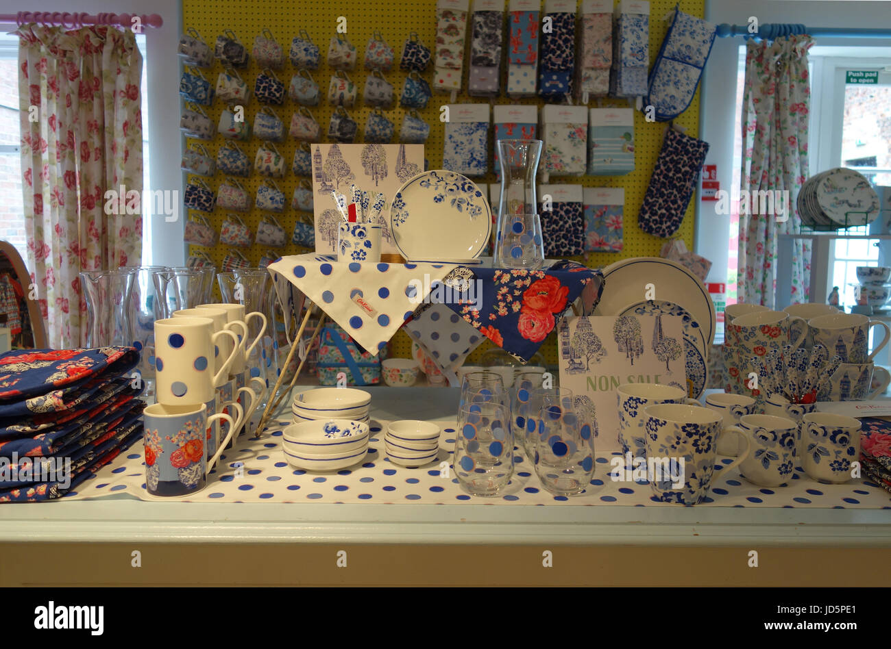 Display of Cath Kidston products on sale in store in York, England, UK Stock Photo Alamy