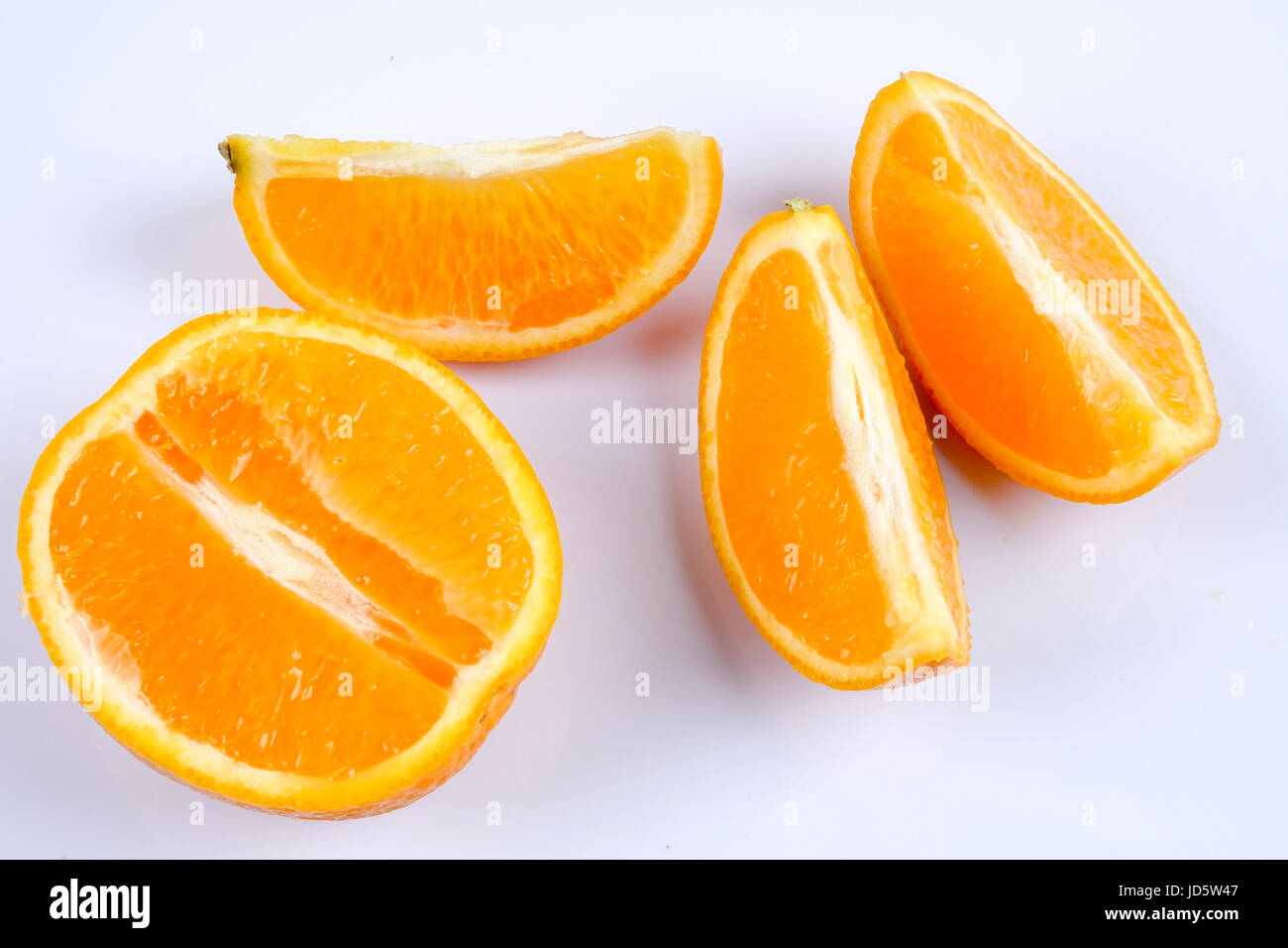 fresh orange isolated on white background Stock Photo - Alamy