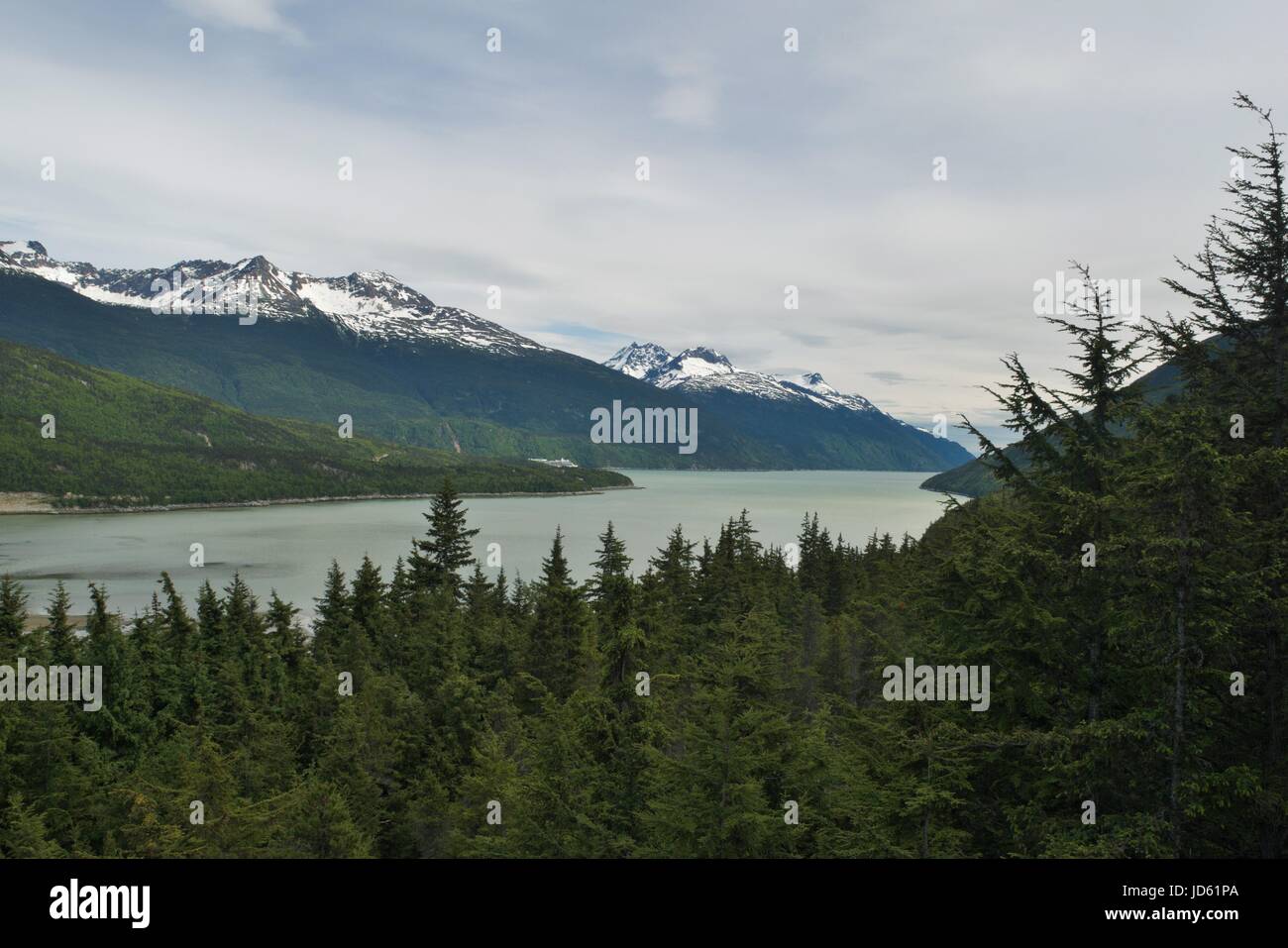 Land of the midnight sun. Skagway in Alaska famous for its gold but is