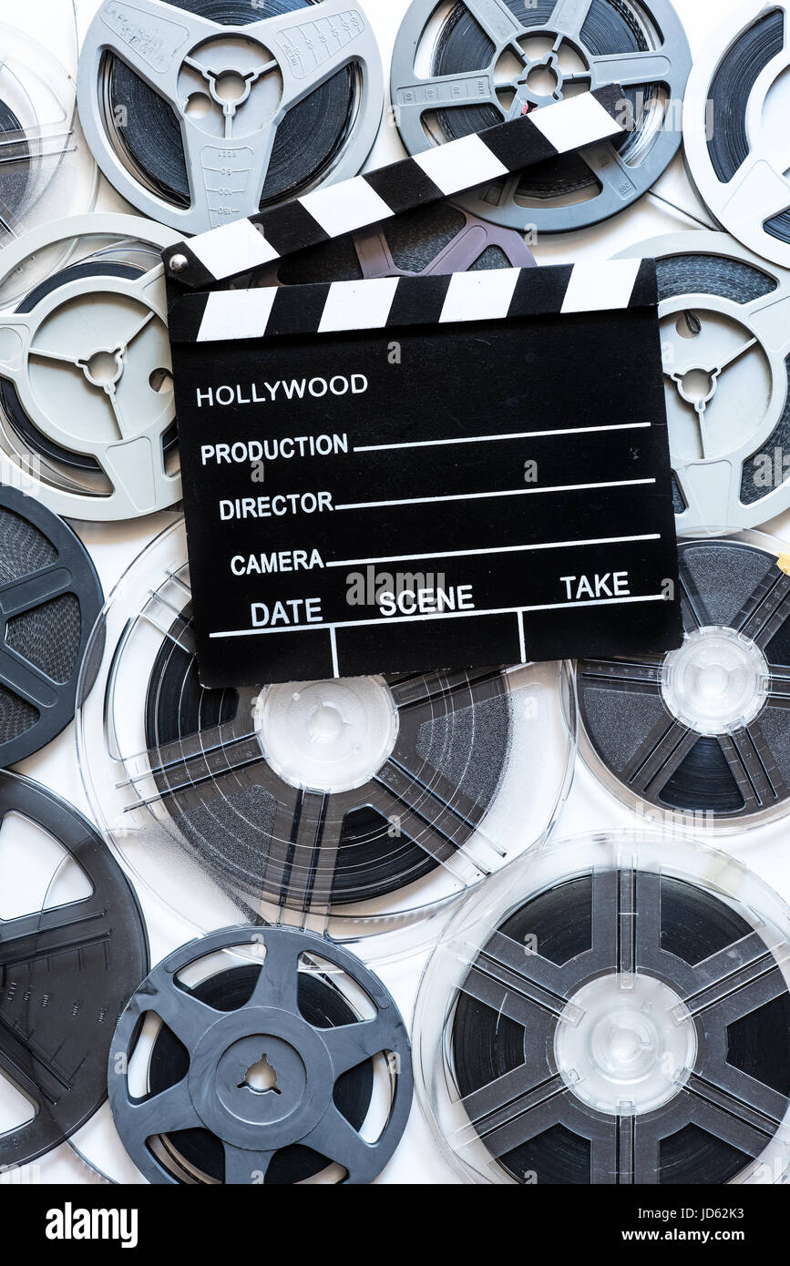 Movie reels hi-res stock photography and images - Alamy