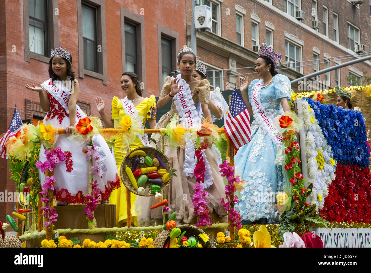 Philippine Independence Day Parade along Madison Avenue in New York