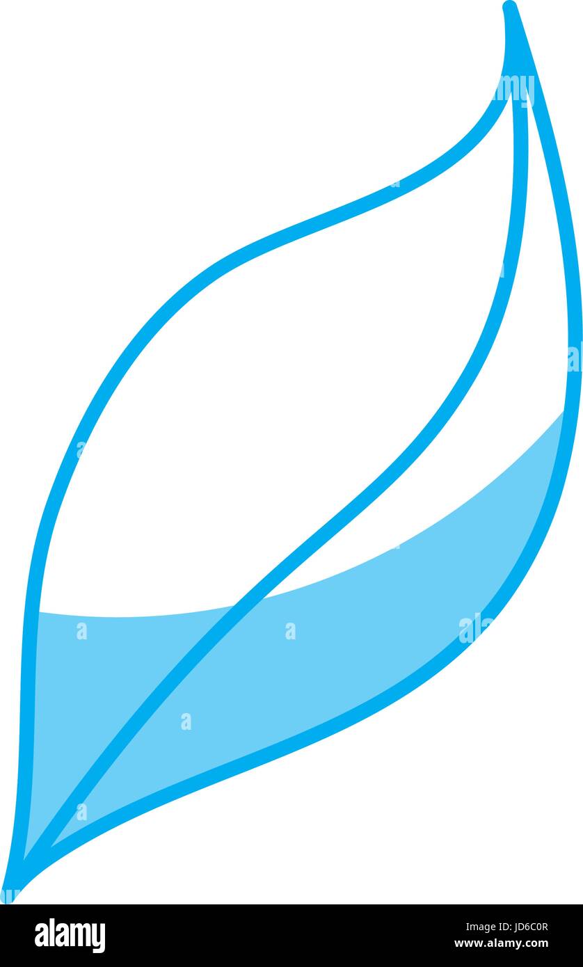leaf icon over white background vector illustration Stock Vector Image ...