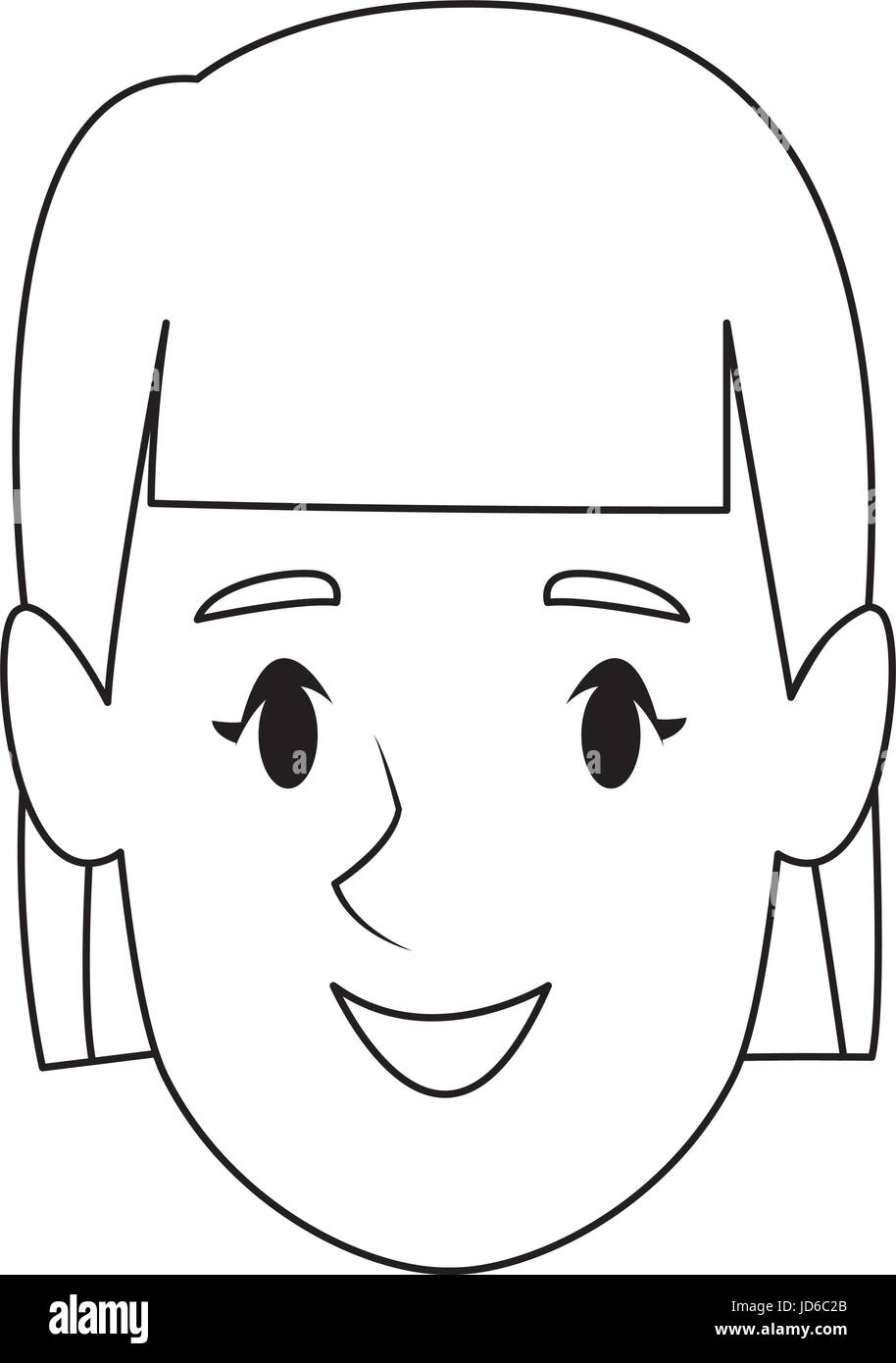 avatar girl woman profile female image Stock Vector Image & Art - Alamy