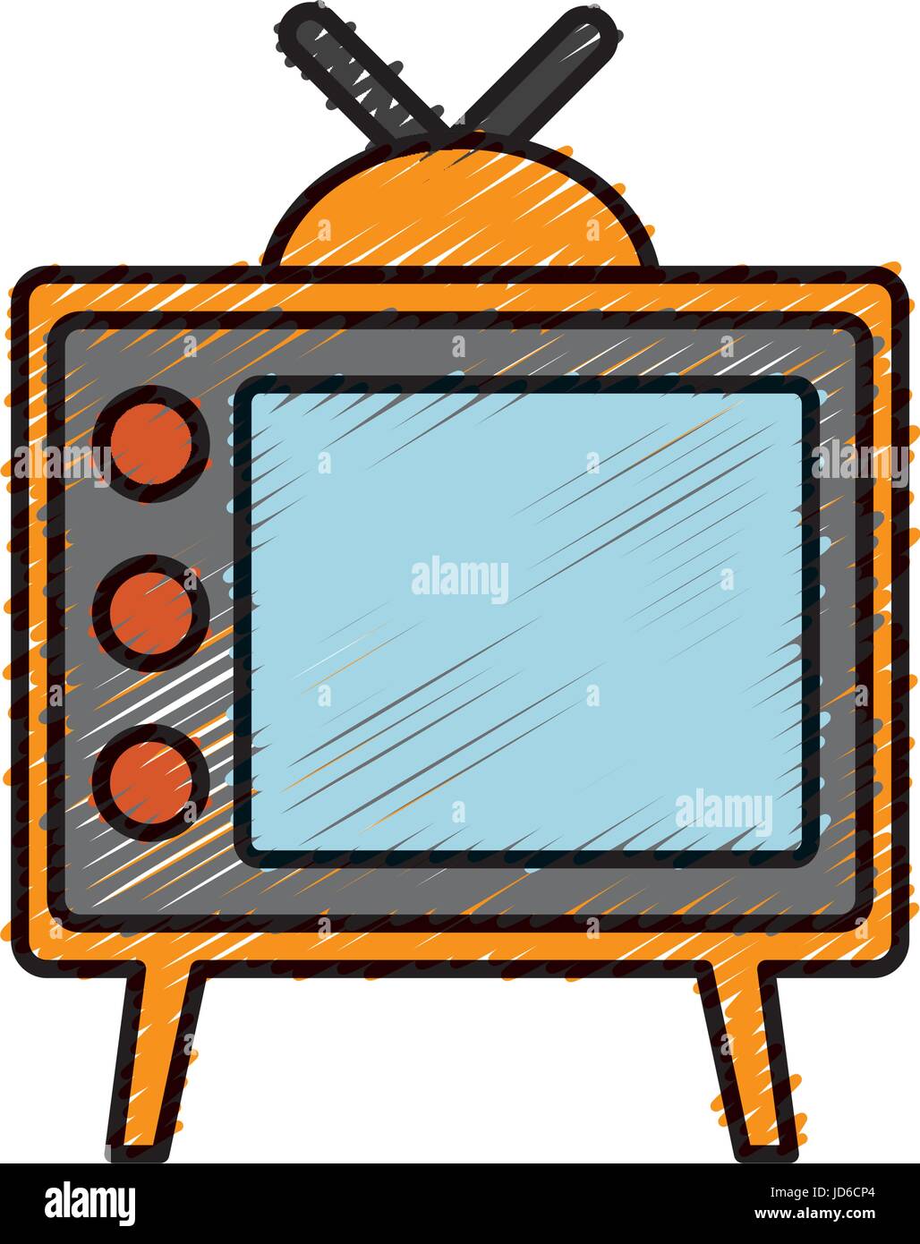 retro television icon over white background vector illustration Stock ...