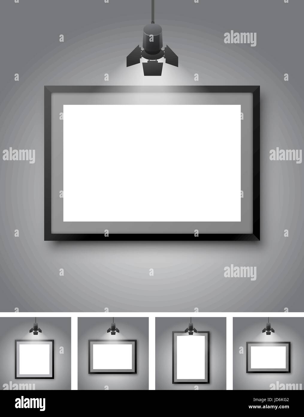 Spot Light Border Design Stock Vector Images - Alamy