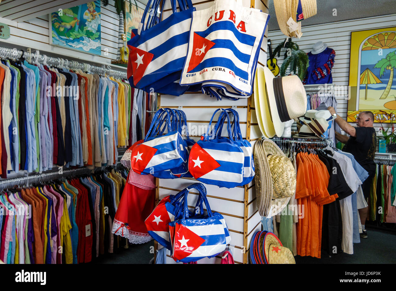 Florida, FL, South, Miami, Little Havana, Sentir Cubano, store Stock