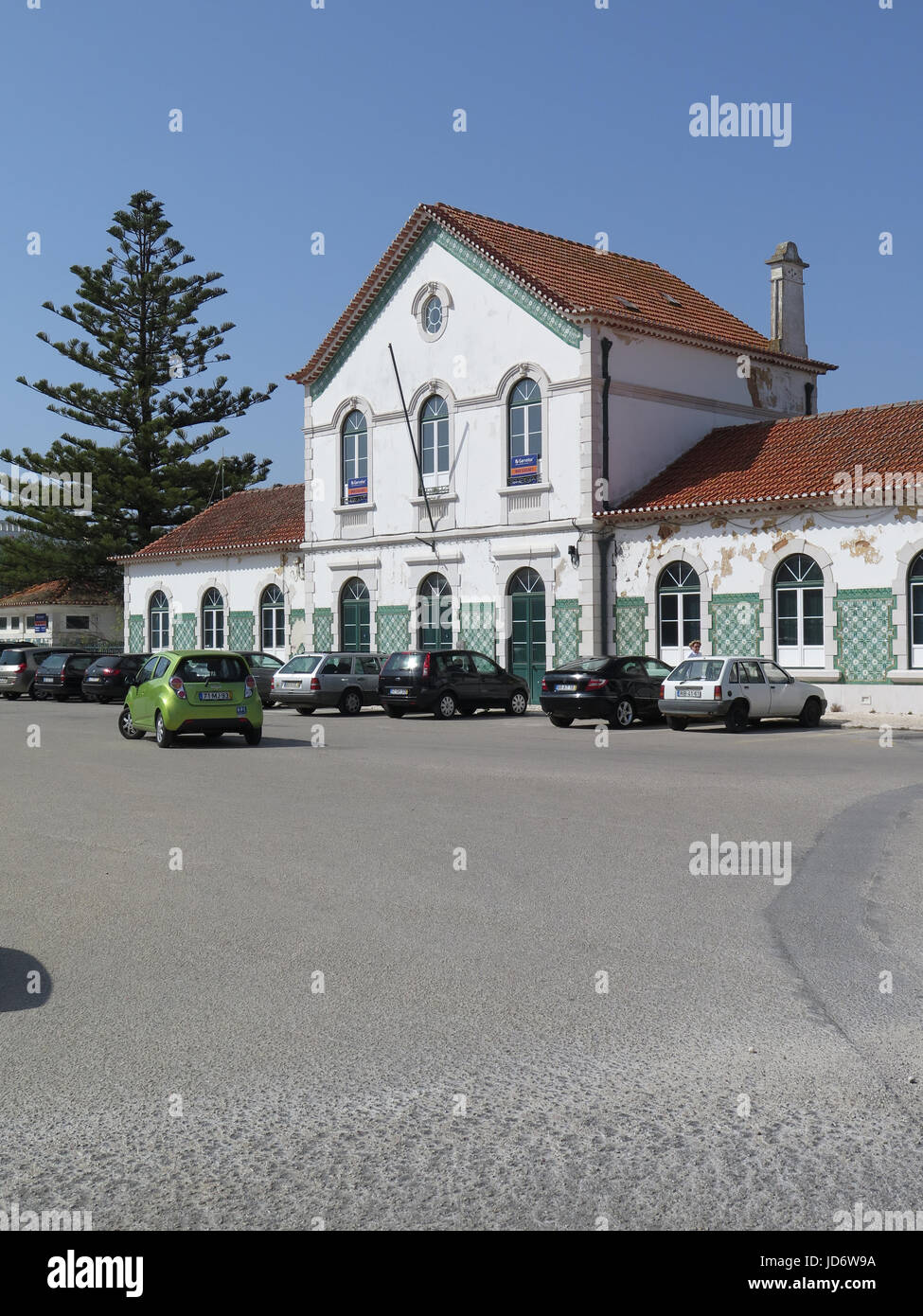 Old Lagos Railway Station, Lagos, Portugal Stock Photo