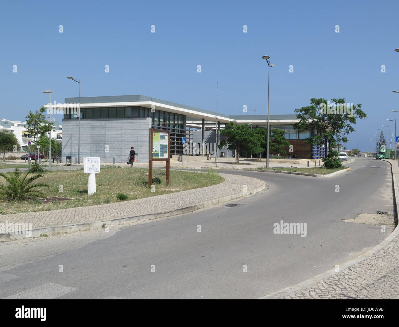 New Lagos Railway Station, Lagos, Portugal Stock Photo