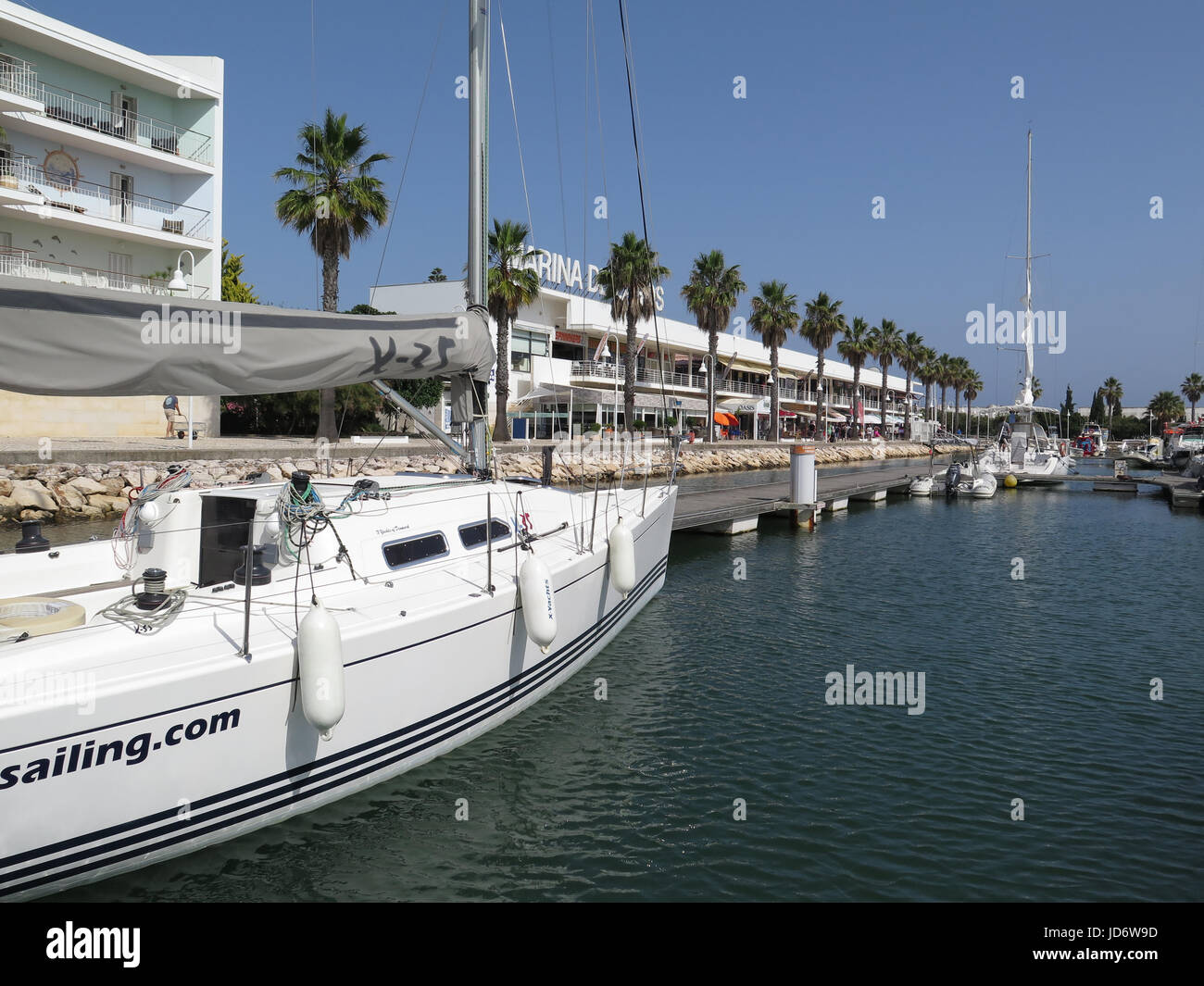 Lagos Marina Lagos Portugal Stock Photo Alamy