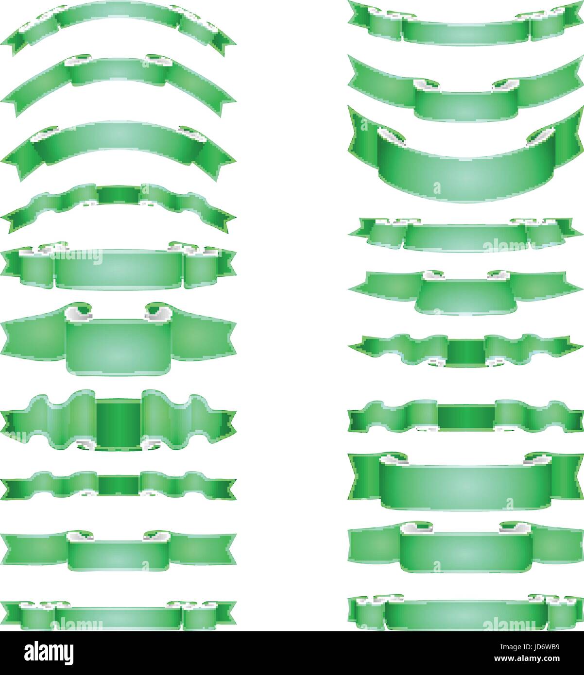 vector ribbons set Stock Vector Image & Art - Alamy