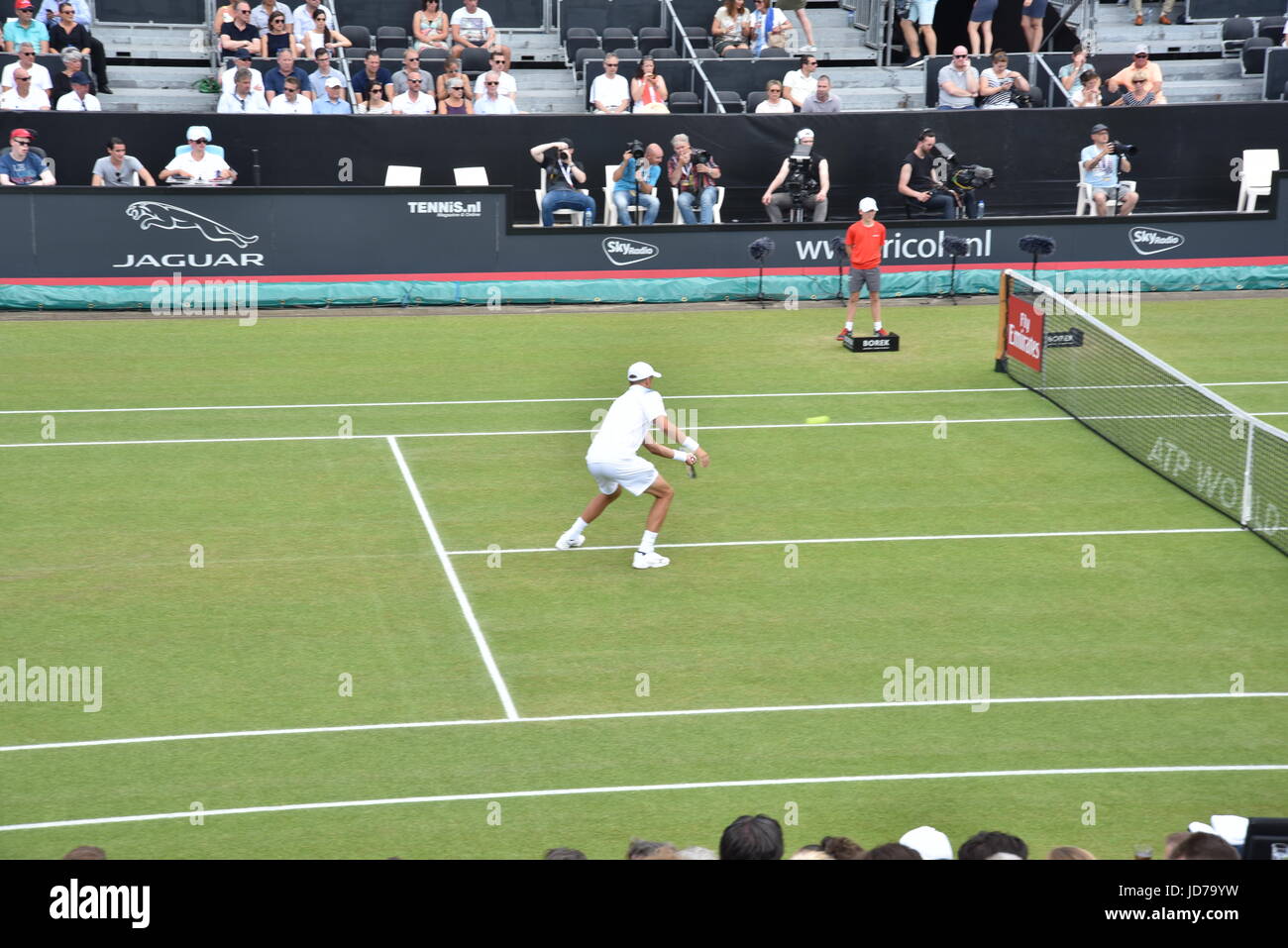 Mens Ricoh Open finals 2017 between Gilles Müller and Ivo Karlović and