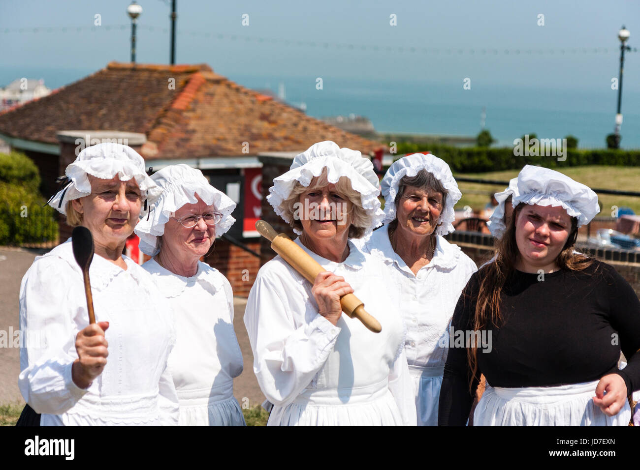 Kitchen maid costume hi-res stock photography and images - Alamy