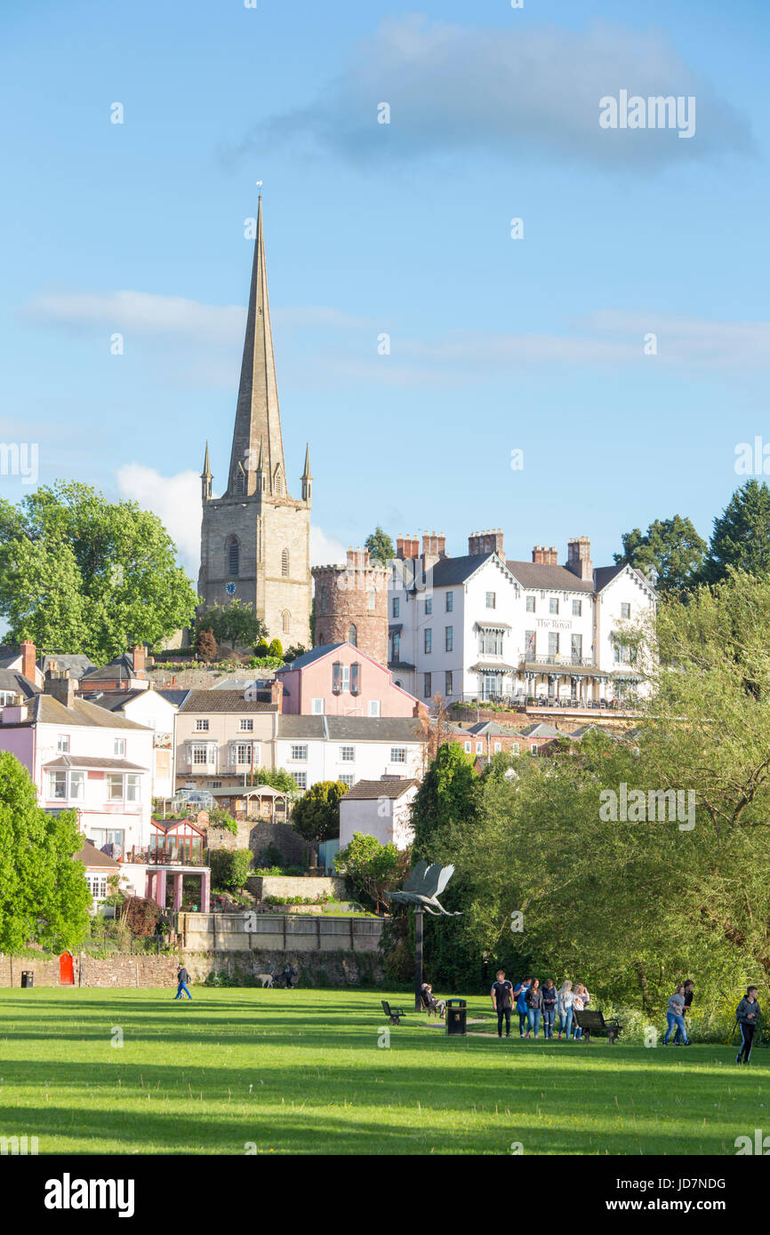 Ross on Wye, Herefordshire, England, UK Stock Photo Alamy