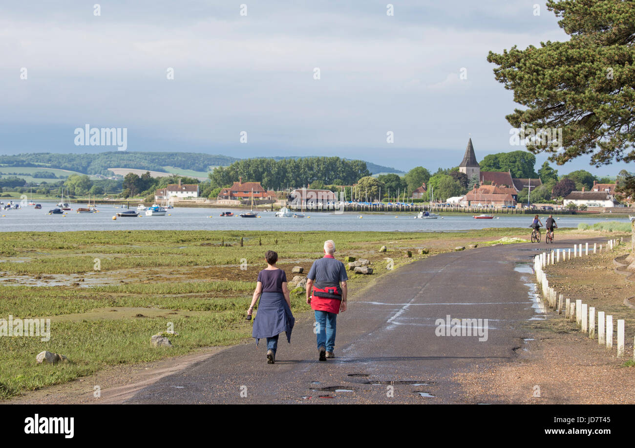 Chichester Harbour around the attractive coastal village of Bosham