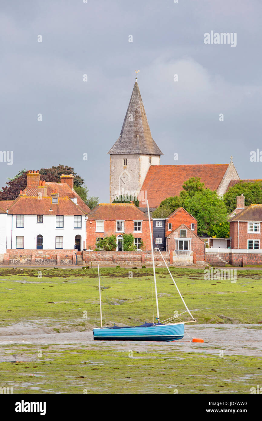 Chichester Harbour around the attractive coastal village of Bosham, West Sussex, England, UK Stock Photo