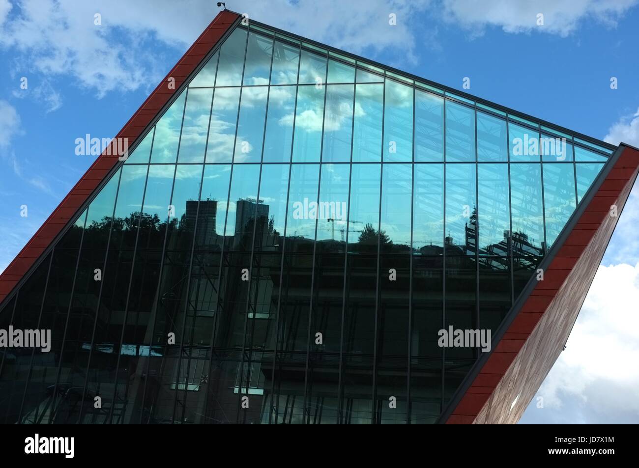 Museum of the Second World War in Gdansk, Poland, central/eastern Europe. June 2017. Stock Photo